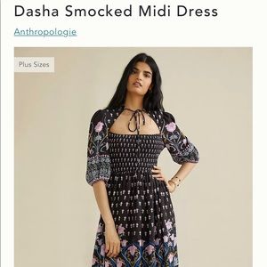 NWT Anthropologie Dasha Midi dress